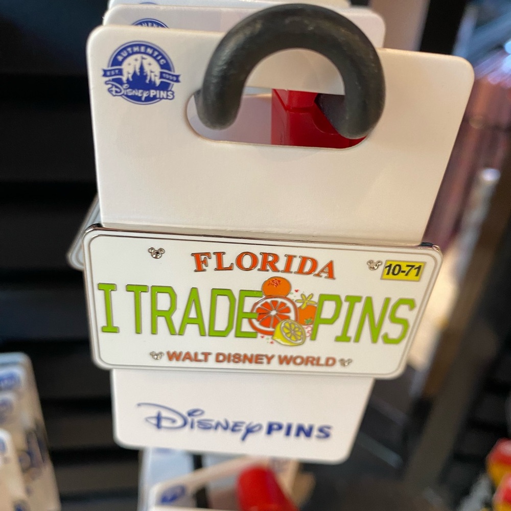 2025 Disney Parks Walt Disney World I Trade Pins Florida License Plate OW BNWT